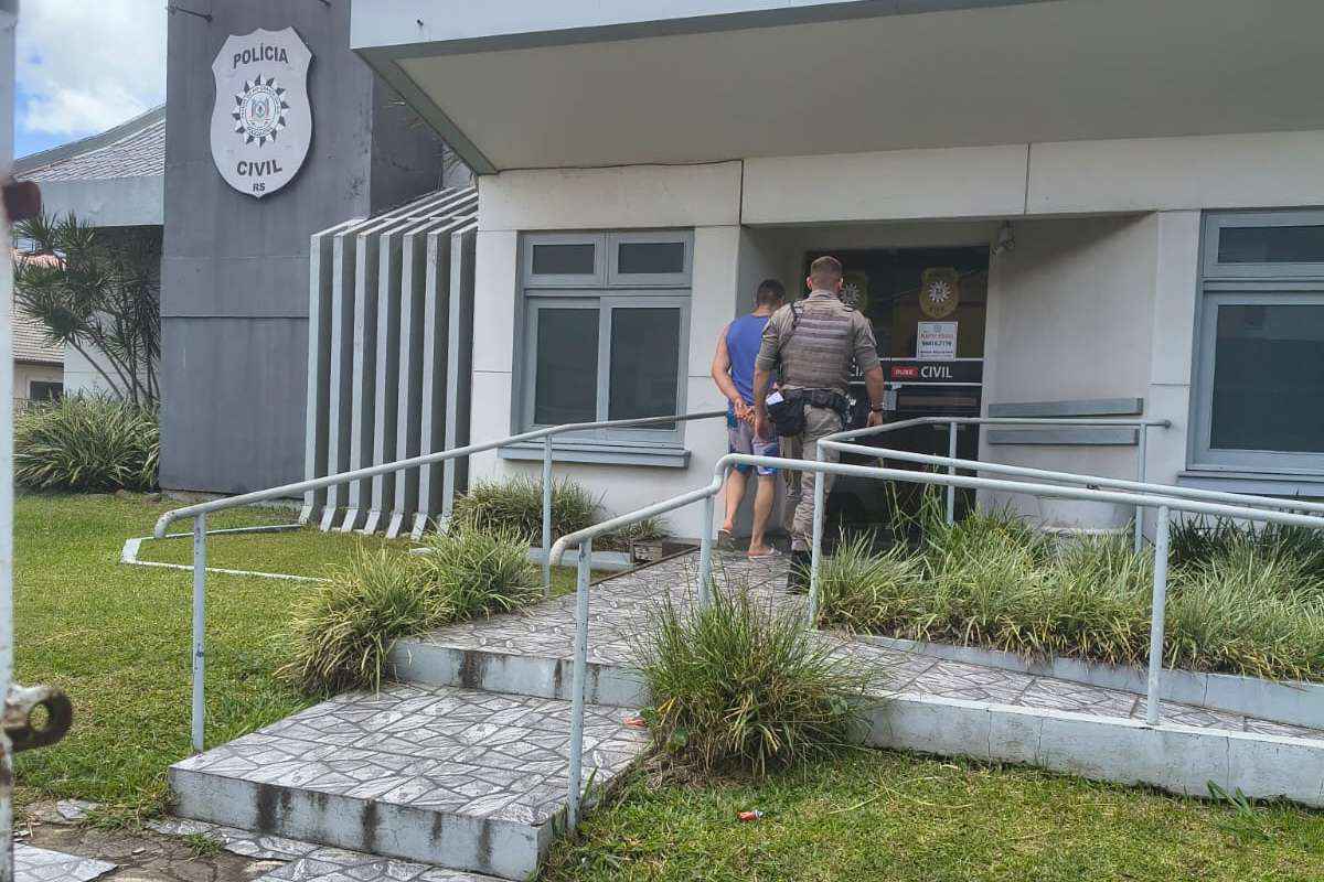 Homem é detido durante abordagem da Brigada Militar em Osório