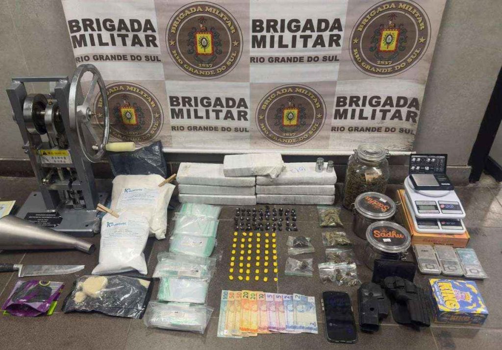 Laboratório clandestino é desmontado pela BM em Capão da Canoa