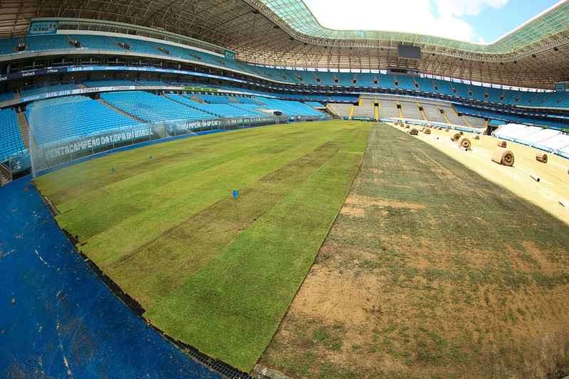 Empresa do Litoral Norte leva grama de Copa do Mundo para a Arena do Grêmio 52