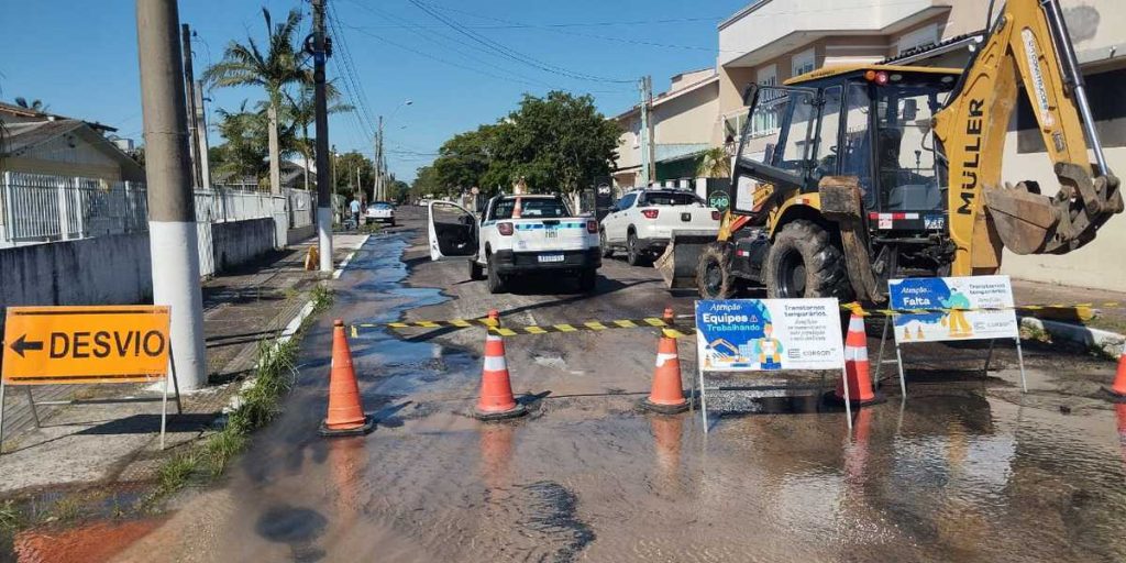 Bairros de Osório sem água