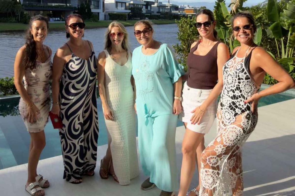 Mãe e irmã de CR7 escolhem o Litoral Norte do RS para passar a virada 2026