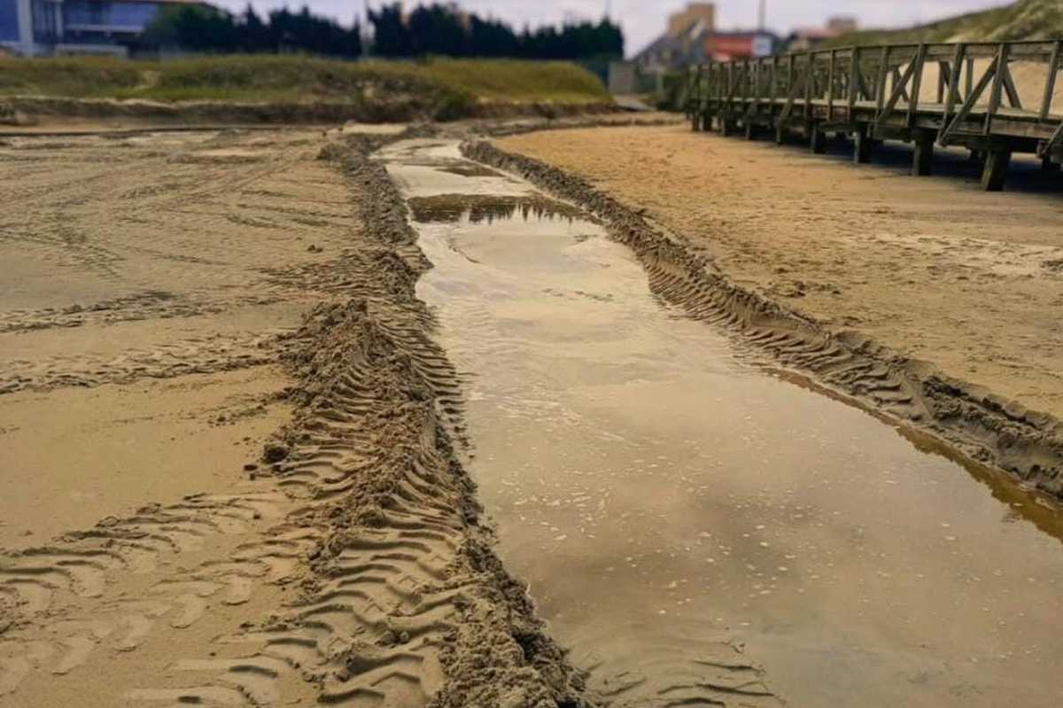 Manejo irregular de dunas