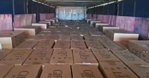 Cigarros contrabandeados avaliados em R$ 2 milhões apreendidos no Litoral Norte