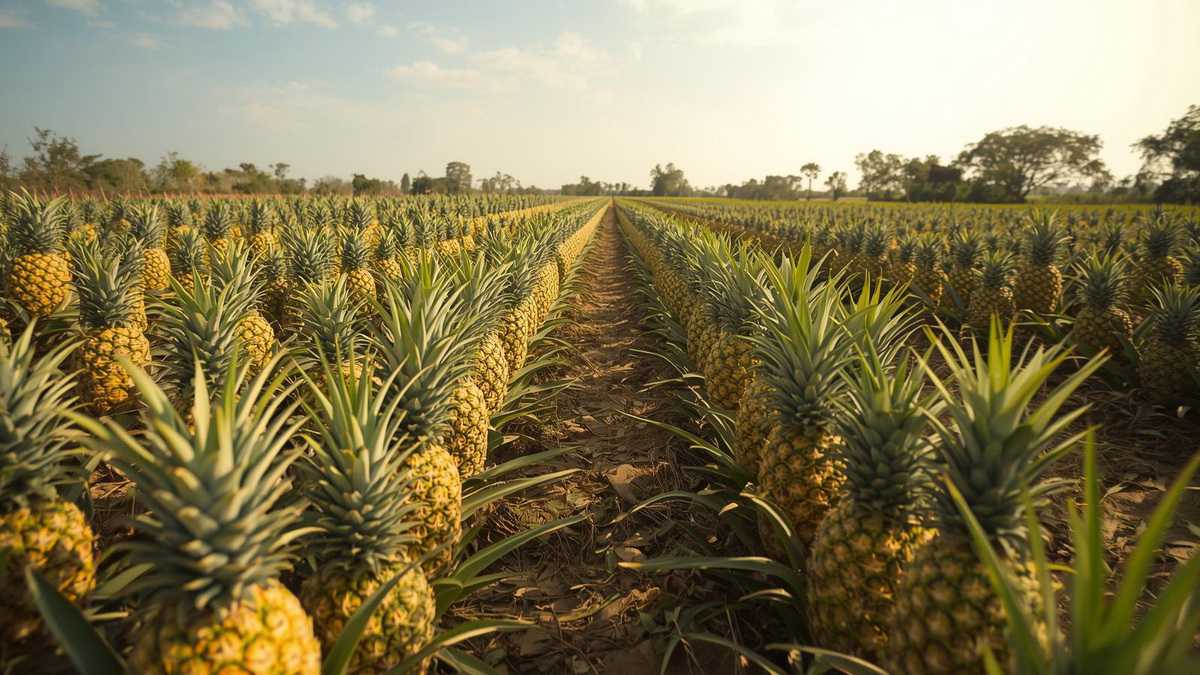 Abacaxi de Terra de Areia terá 8 milhões de frutos em 2026: maior e mais doce