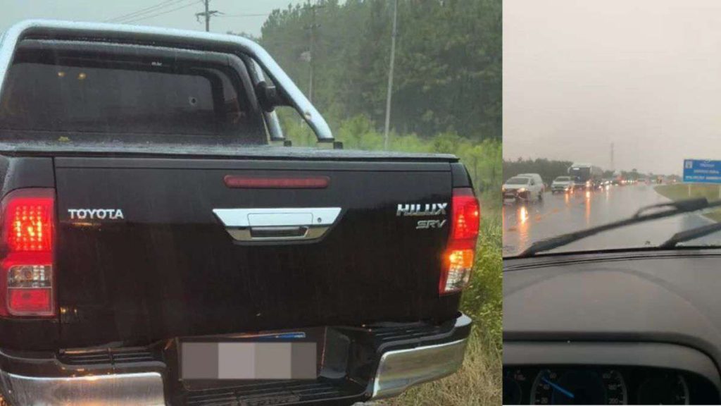 Tiros e perseguição param o trânsito na Estrada do Mar