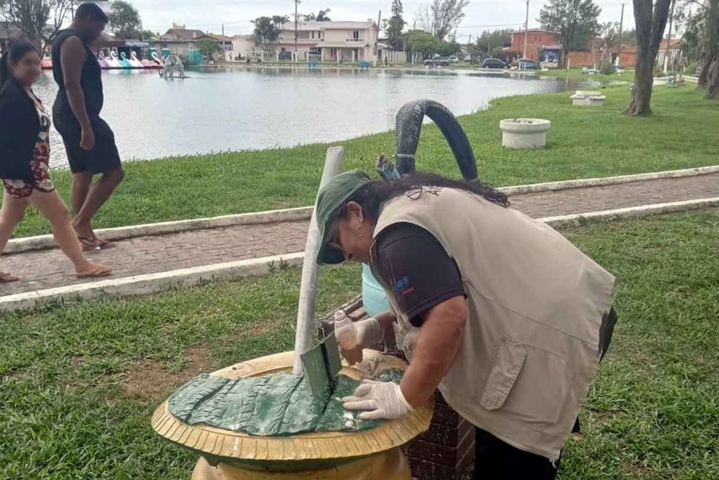 Vigilância Ambiental esclarece se lago pode virar foco do Aedes aegypti em Imbé