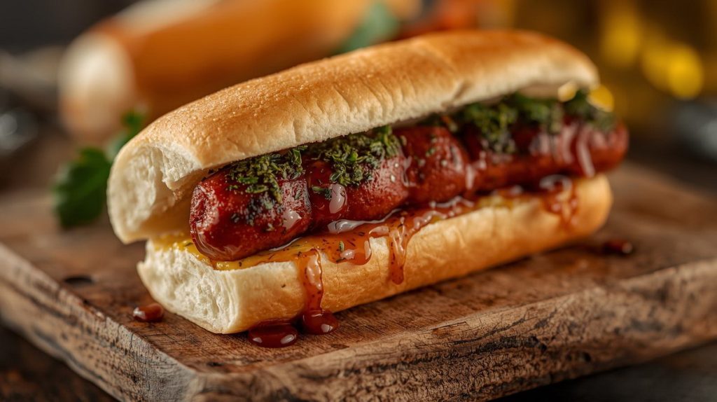 Choripan na praia: lanche argentino com chimichurri vira fenômeno no Litoral Norte