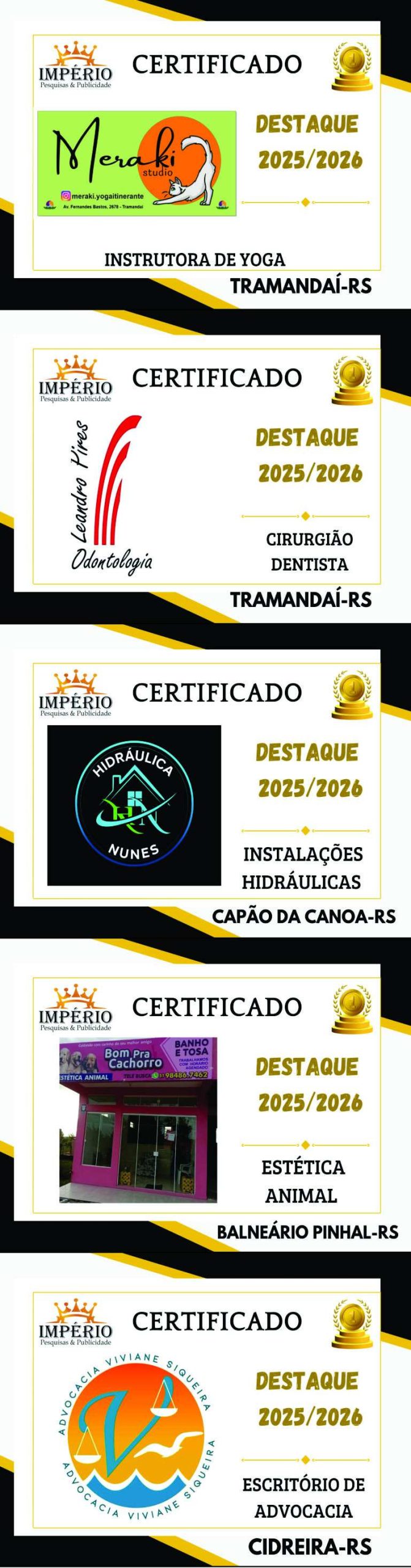 Império Pesquisas divulga destaques em 6 cidades do Litoral 76