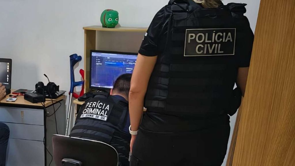 Mandado em Osório mira crime digital contra crianças