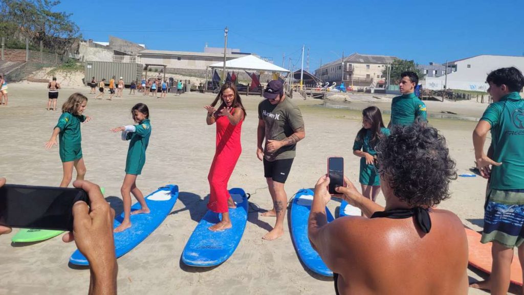 Cristina Ranzolin em Balneário Pinhal