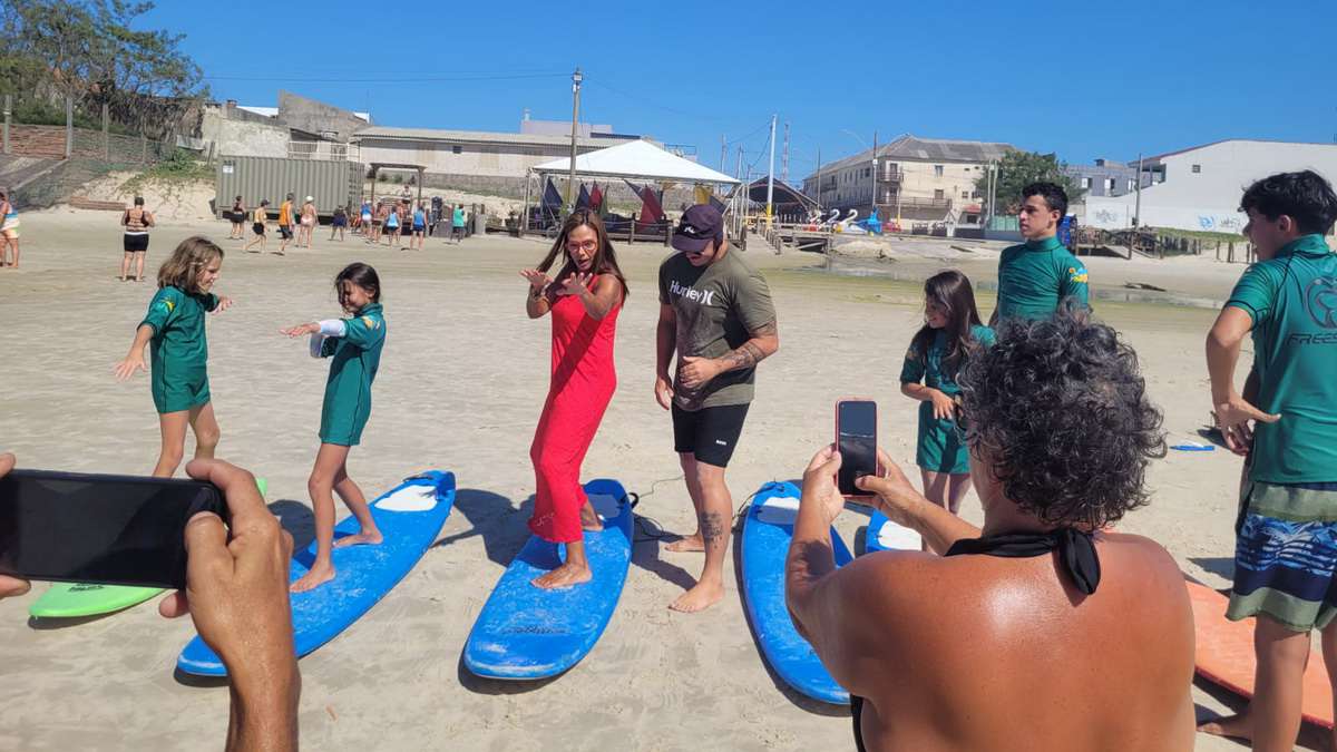 Cristina Ranzolin em Balneário Pinhal