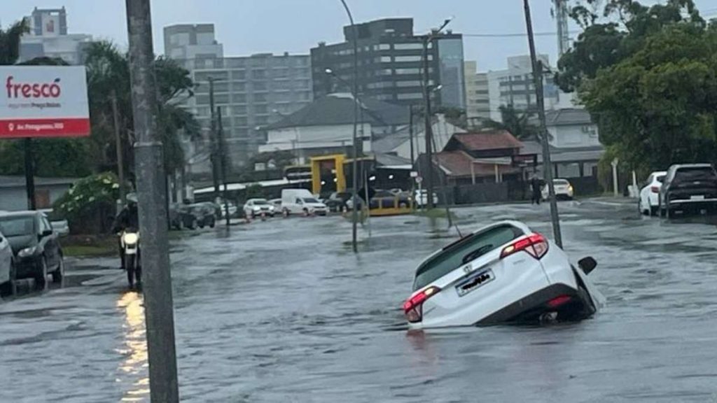Alagamento em Capão da Canoa