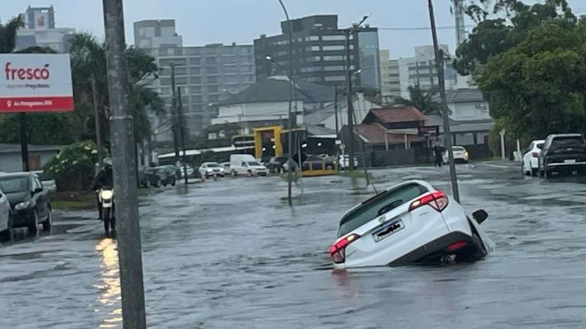 Alagamento em Capão da Canoa