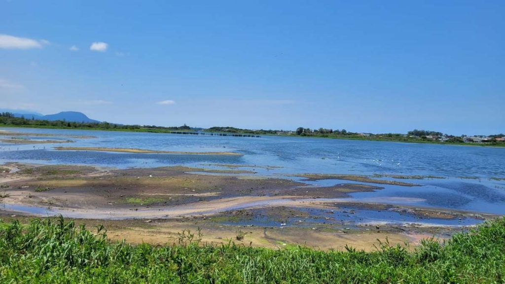 Lagoa do Marcelino, Osório avalia soluções para reduzir esgoto na Lagoa do Marcelino