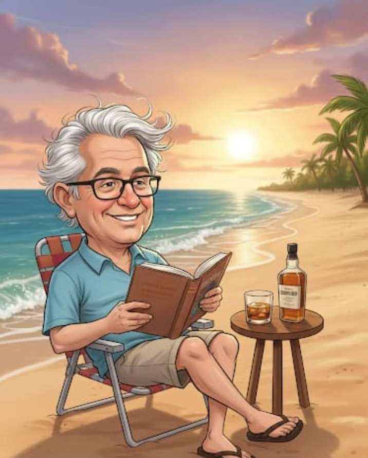 Intelectual não vai à praia, intelectual bebe! - Sergio Agra 10