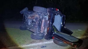 Colisão na Rota do Sol deixa vereadora ferida e motorista foge