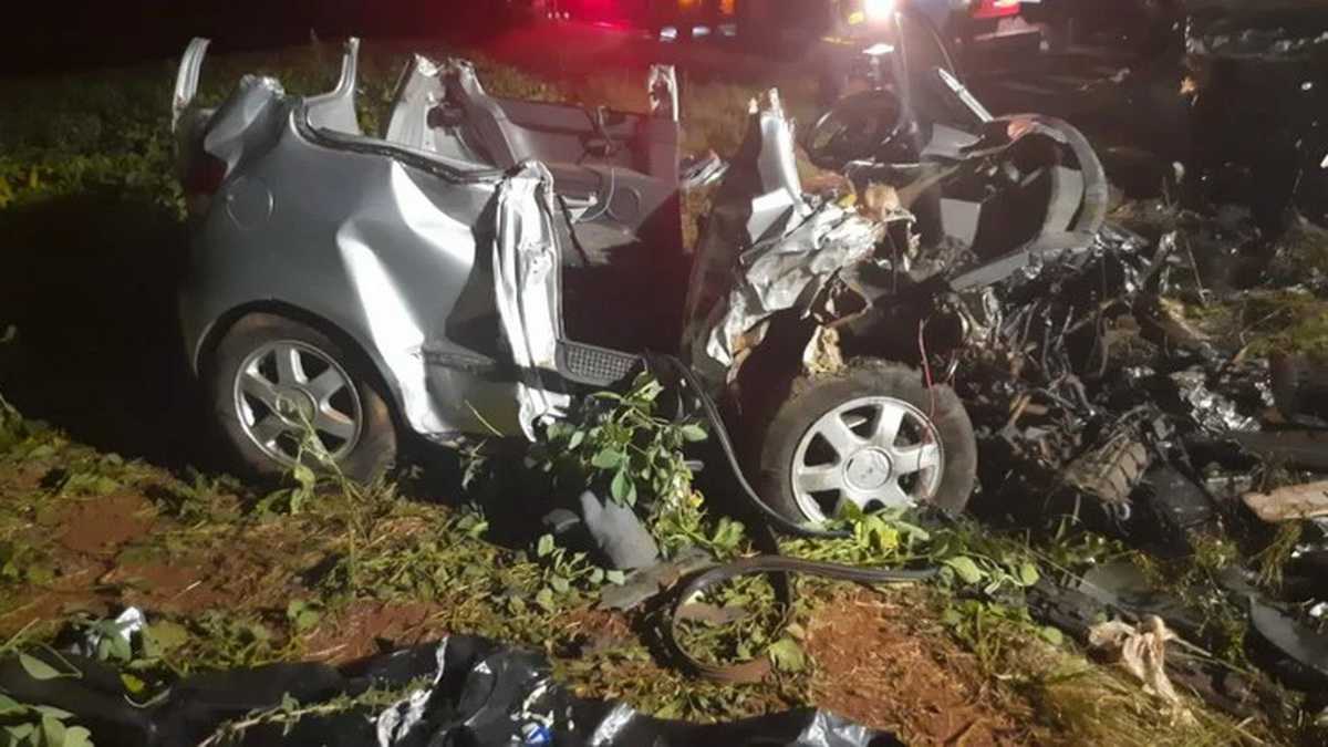 Ultrapassagem termina em tragédia e deixa três mortos na RS-324