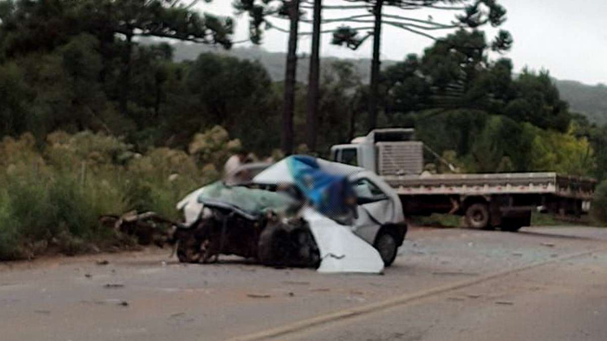 Colisão frontal na Rota do Sol deixa motorista morto
