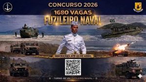 Concurso da Marinha do Brasil abre 1.680 vagas para fuzileiro naval com oportunidades no Litoral do RS