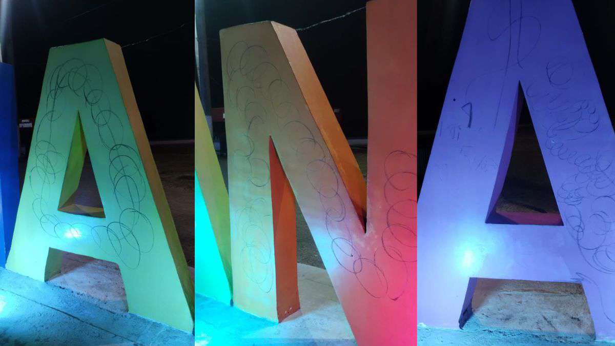 Homem é preso após vandalizar letreiro “Eu Amo Tramandaí” e academia na beira-mar