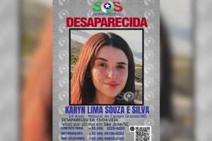 Jovem desaparece após entrar em carro de aplicativo em SC; Karyn Lima é procurada pela polícia