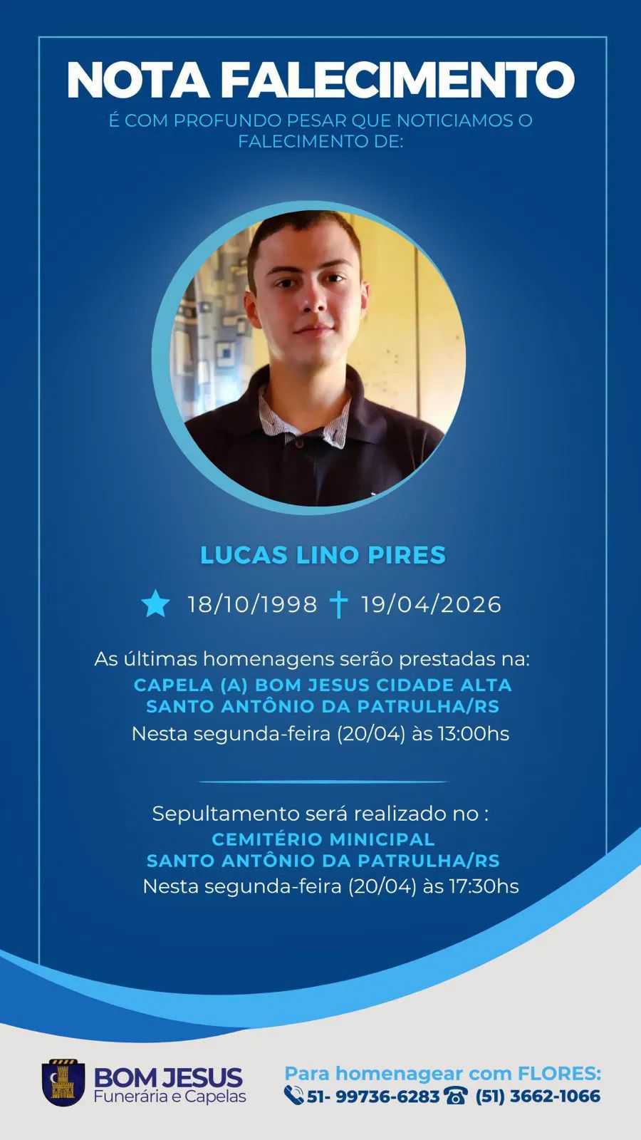 Motociclista morre em acidente em Santo Antônio da Patrulha