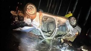 Tragédia no RS: adolescentes morrem após carro capotar em meio a temporal durante a madrugada